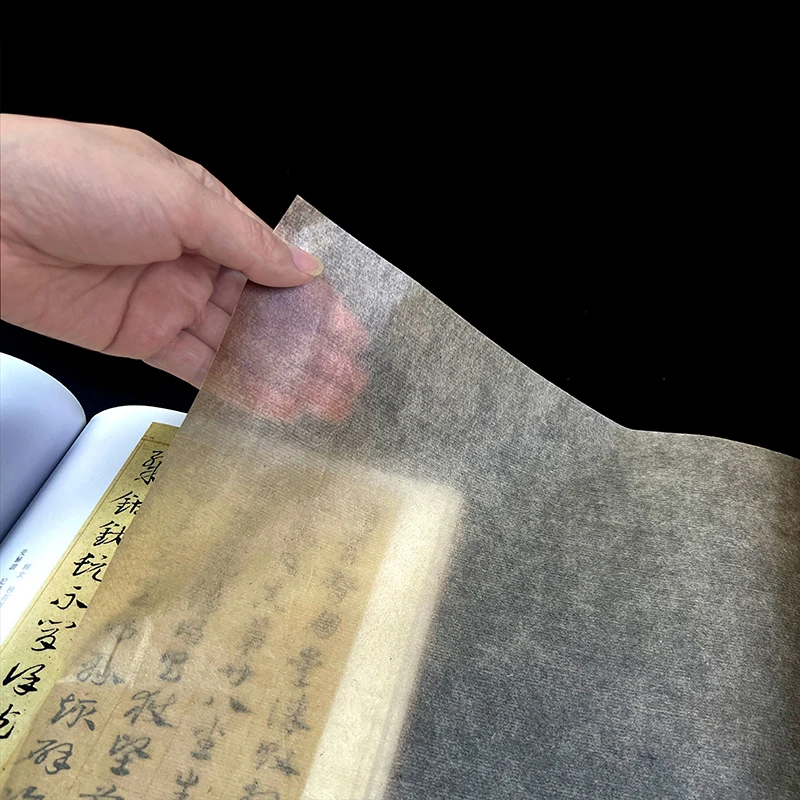 Art Craft With Paper - 20M 中国と日本の書道玄ライスペーパー - 墨絵と筆書きの特殊紙 - アートやクラフトに最適