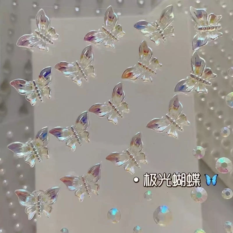 Art Craft Butterfly - 韓国インスタイルマーメイドローズ 3D 蝶電話ケース装飾ラインストーン花シェルアートパーソナライゼーション DIY 装飾工芸品