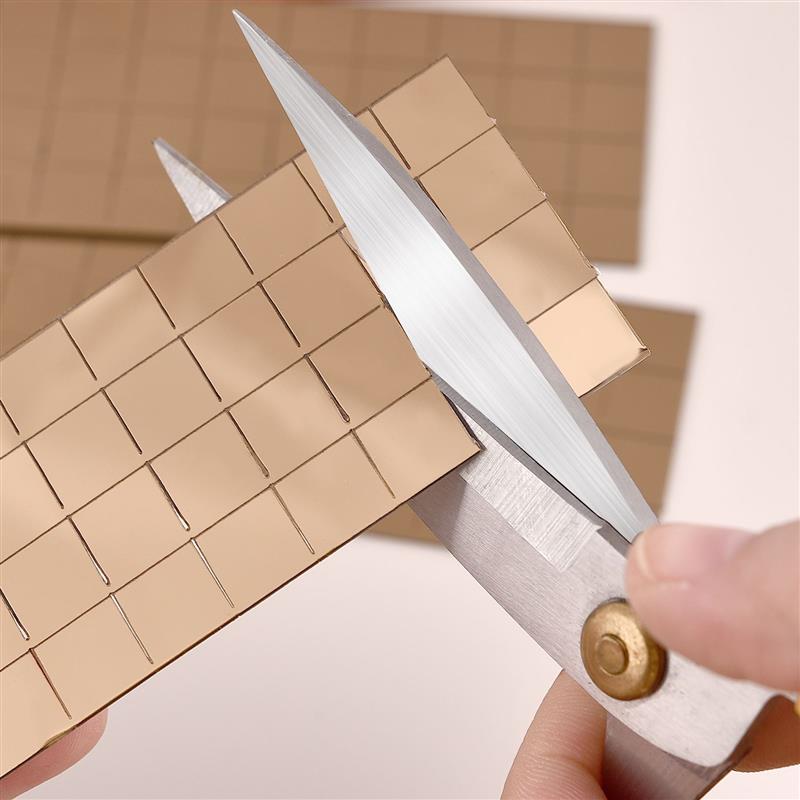 Art Craft Mirror - 4x60cmミラーモザイクテープ多色自己粘着ステッカーDIYミニガラス正方形アクリルウォールステッカークラフトパーティーホームデコレーション