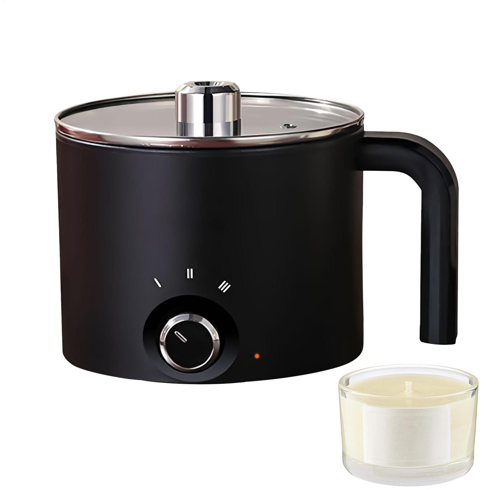 Candle Making Wax - キャンドルワックス溶解ポット 1.5L 大型ステンレス製電気式ノンスティックキャンドル製造ポット 溶解ピッチャー (石鹸、キャンディー、チョコレート用)