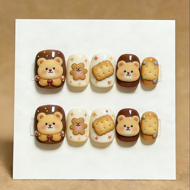 かわいい動物ネイルアート＆クッキーベーキングモールドセット  - Art Craft Rabbit のレビューと価格