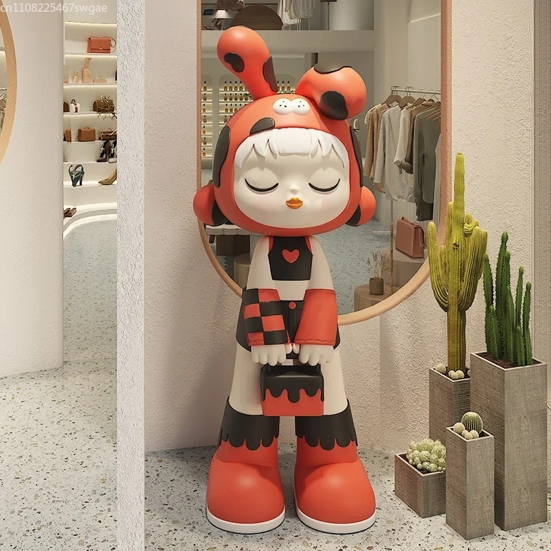 アートカートゥーンガール像 室内ファッションキャラクターモデ - Art Craft Girl のレビューと価格