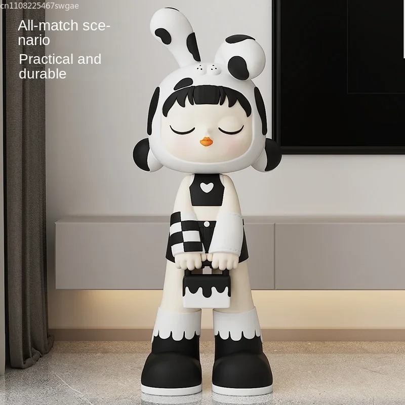 アートカートゥーンガール像 室内ファッションキャラクターモデ - Art Craft Girl のレビューと価格