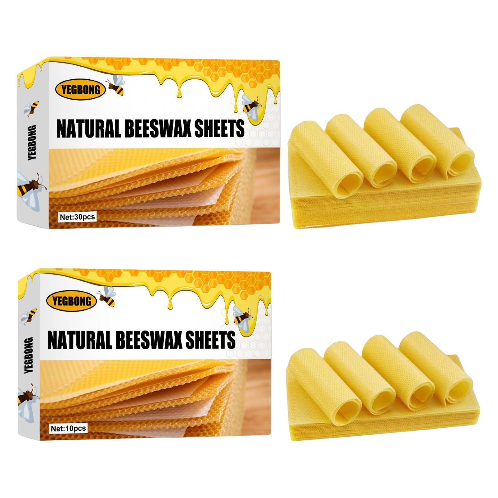 蜜蝋シート、養蜂用基盤シート、蜜蝋キャンドル作成キット、天然 - Candle Making Wax のレビューと価格