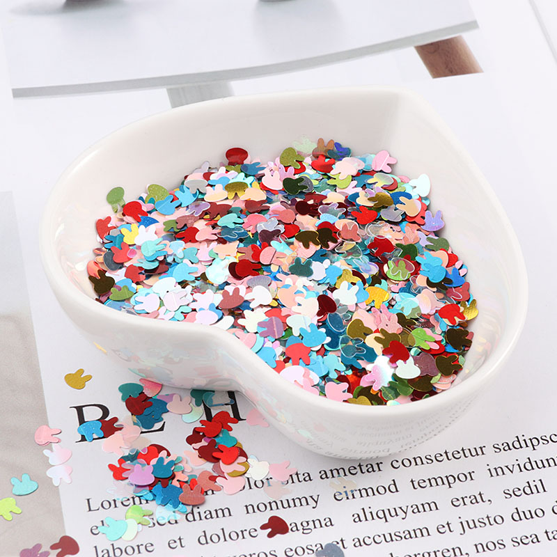 超薄型ビナグリッター,4mm,ネイルアート,マニキュア,結婚 - Art Craft Rabbit のレビューと価格