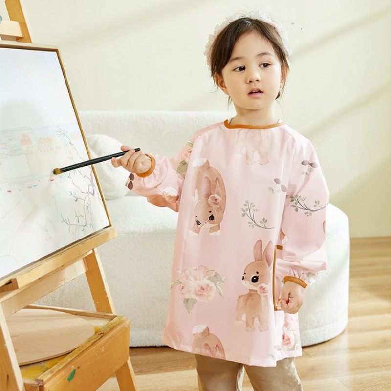 子供用防水アートカバーシャツ長袖ペイントエプロン幼稚園の美術 - Art Craft For Preschool のレビューと価格