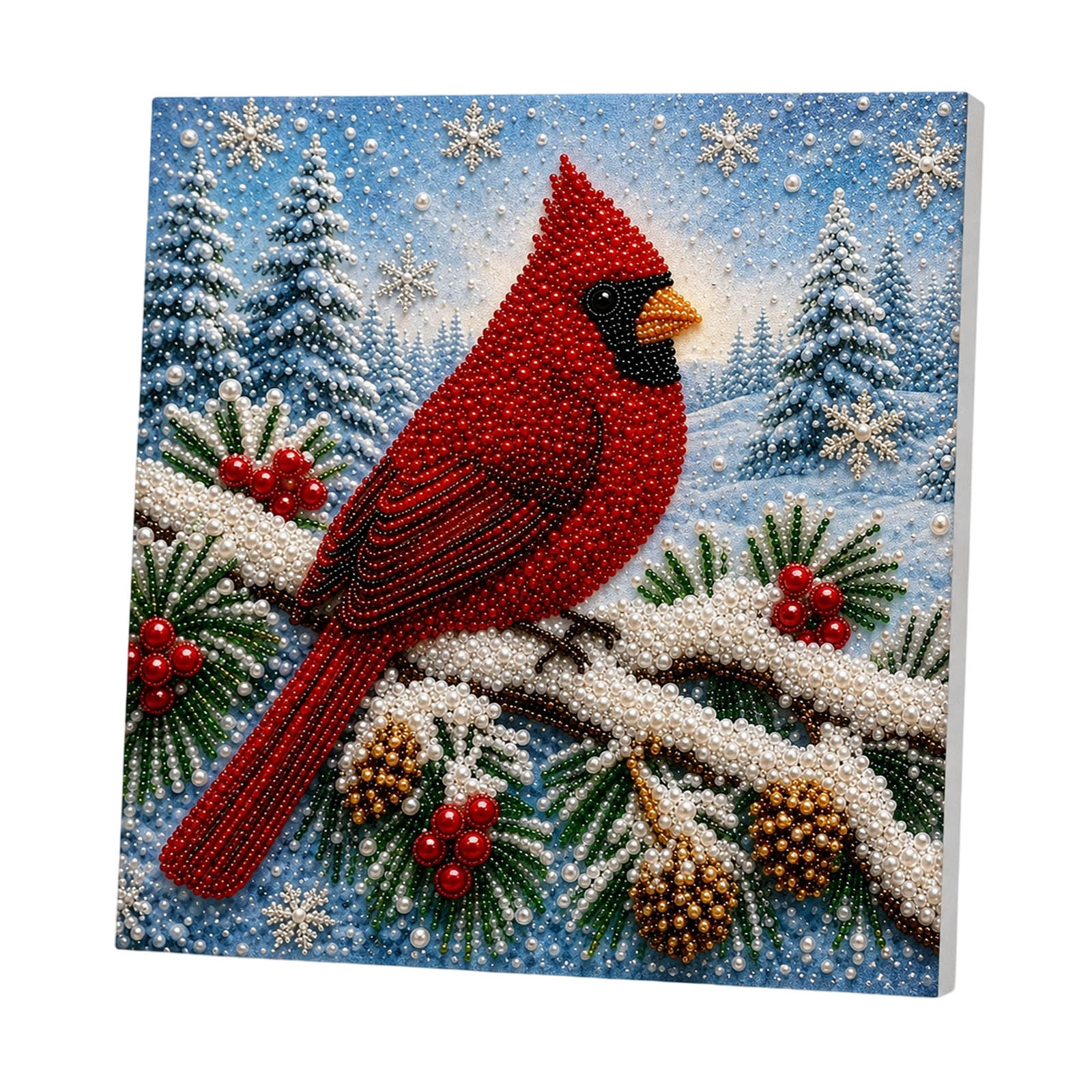 クリスマスパール＆ダイヤモンドペインティングアートセット（フ - Art Craft Earth Day のレビューと価格