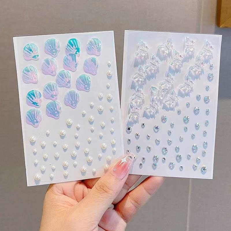 韓国インスタイルマーメイドローズ 3D 蝶電話ケース装飾ライ - Art Craft Butterfly のレビューと価格