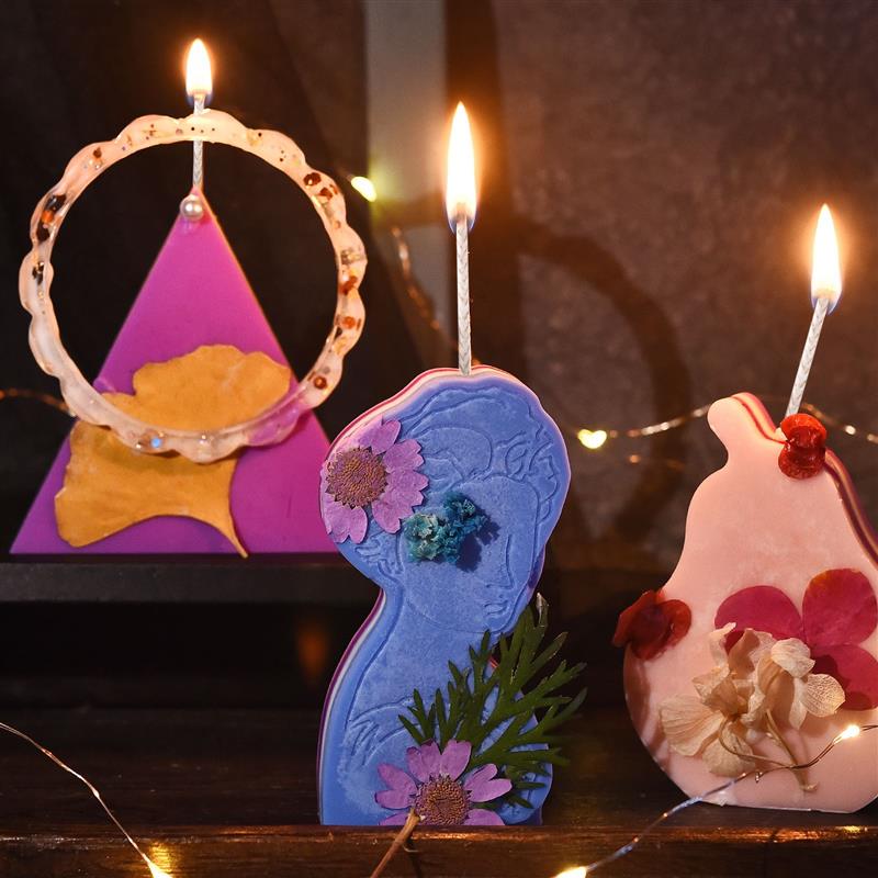 キャンドル作り用のスモークコットンワックスライン,エンボス加 - Candle Making Wax のレビューと価格