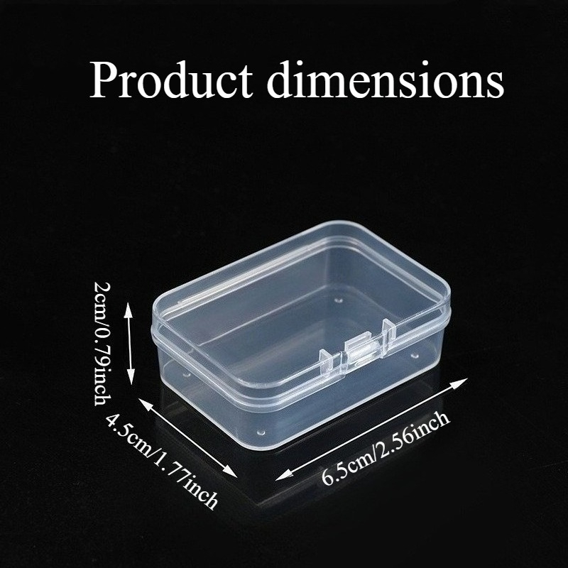 10個セットの小型透明プラスチック収納ボックス、ビーズ、ジュ - The Art And Craft Of Jewelry のレビューと価格