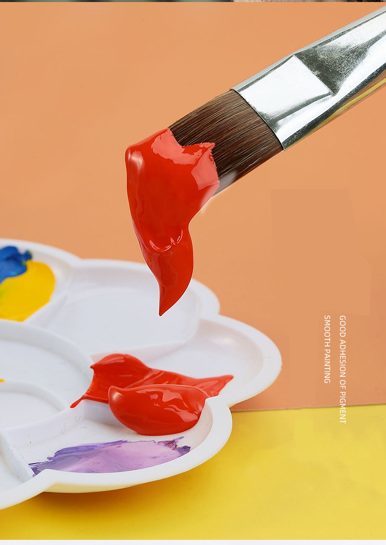 イタチの毛,アクリル絵の具,水彩絵の具,ブラシ,列,画材,フ - Art Craft For 3 Year Old のレビューと価格