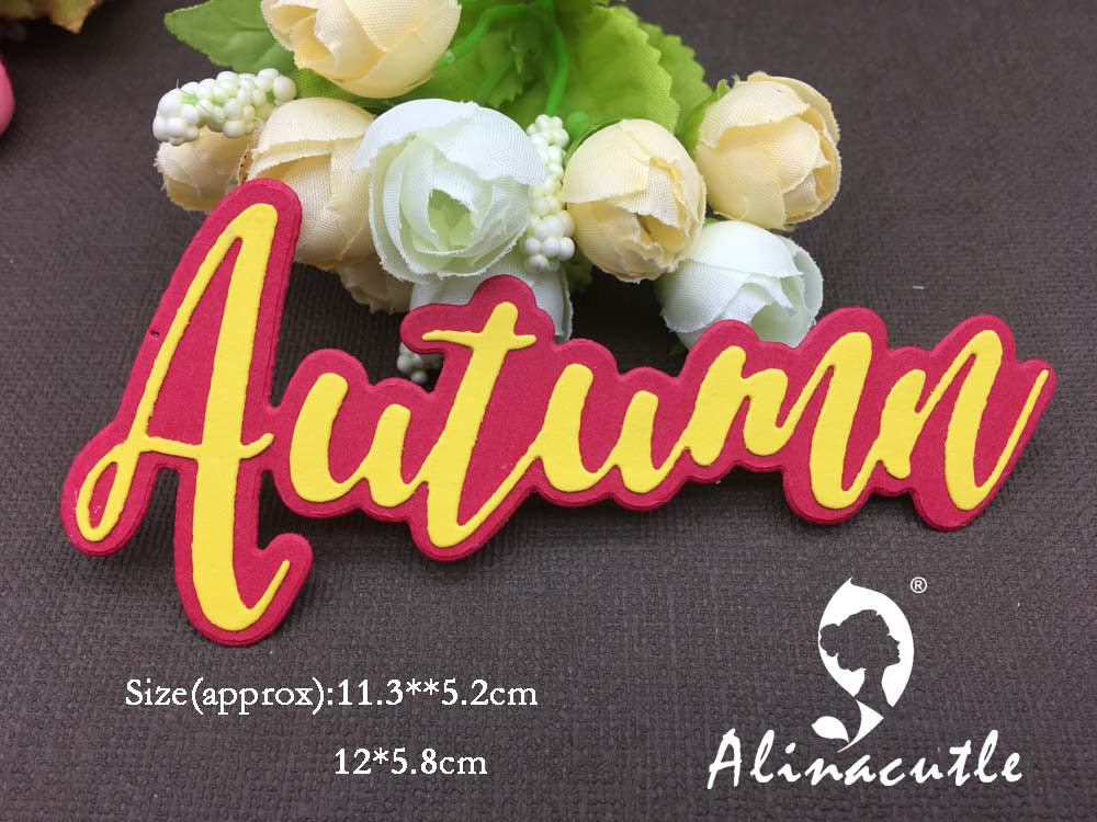 金属切削ダイスカット AlinaCraft 影概要言葉秋アル - Art And Craft Autumn のレビューと価格