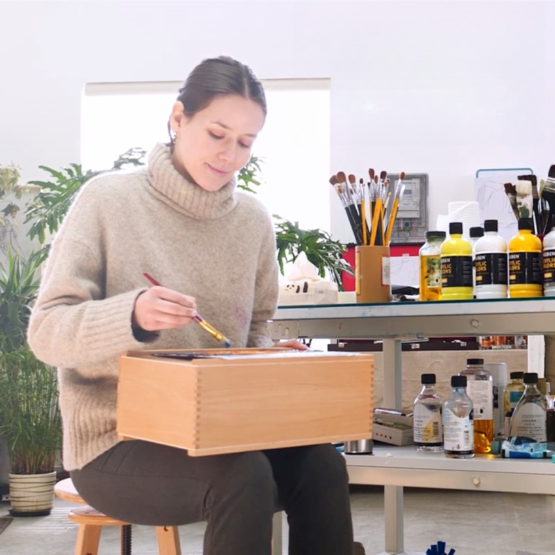 アートスタジオオーガナイザー引き出しプロフェッショナル描画ケ - Colored Pencil Professional のレビューと価格