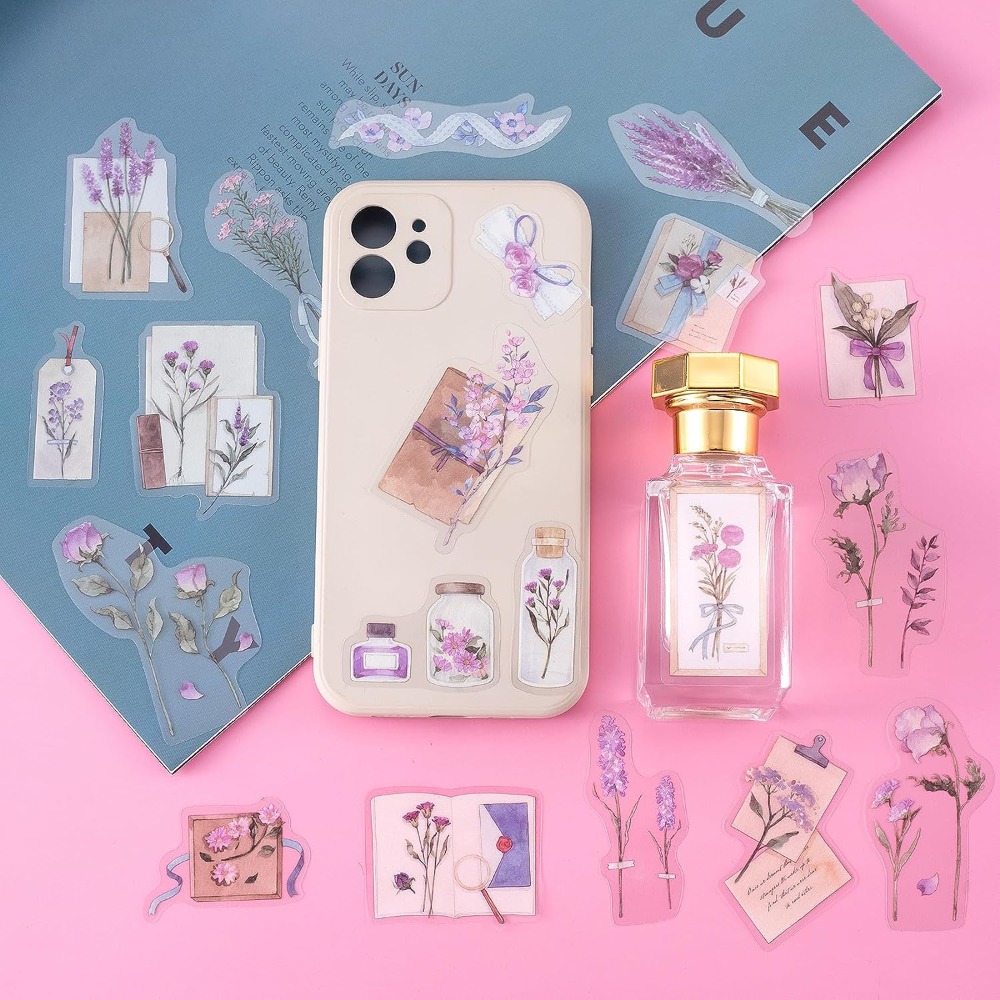 スクラップブッキングステッカー,80枚,ヴィンテージ,ロマン - Art Craft Journals のレビューと価格