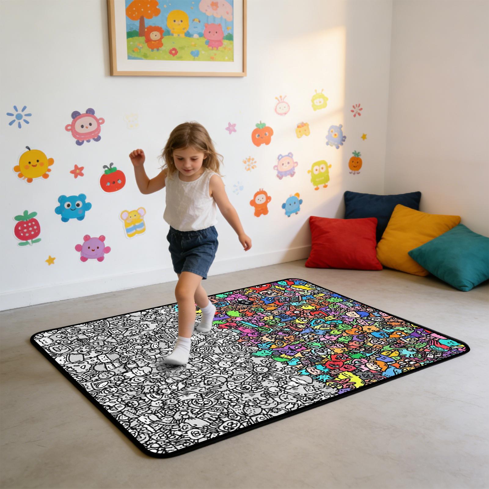 カラーリングブランケット DIY 洗えるソファスロー アート - Art Craft For Preschool のレビューと価格