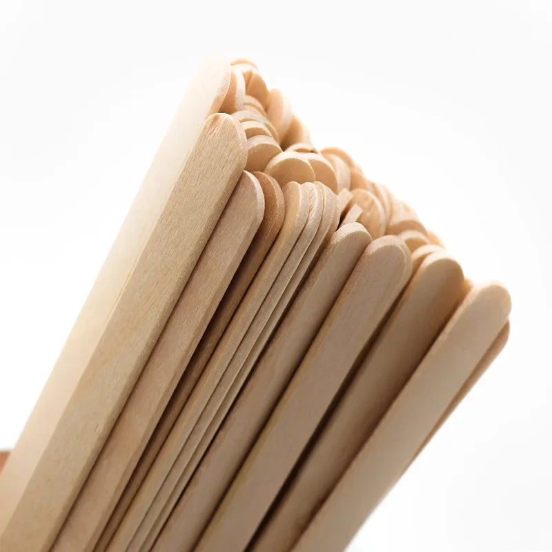 100 個アイスクリームアイスキャンデースティック木製スティ - Art Craft With Ice Cream Stick のレビューと価格