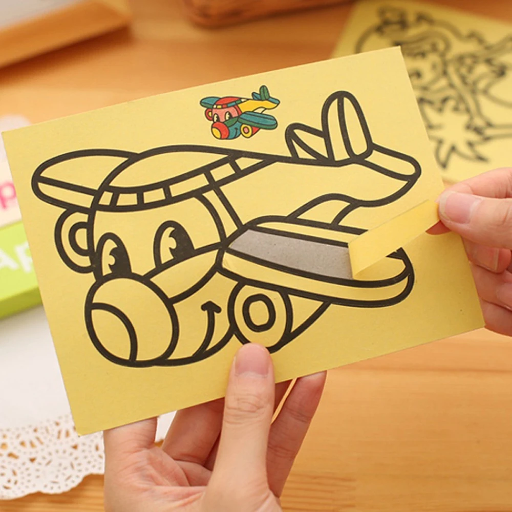 子供用 DIY サンドアートキット 漫画落書きギフト 就学前 - Art Craft For Preschool のレビューと価格