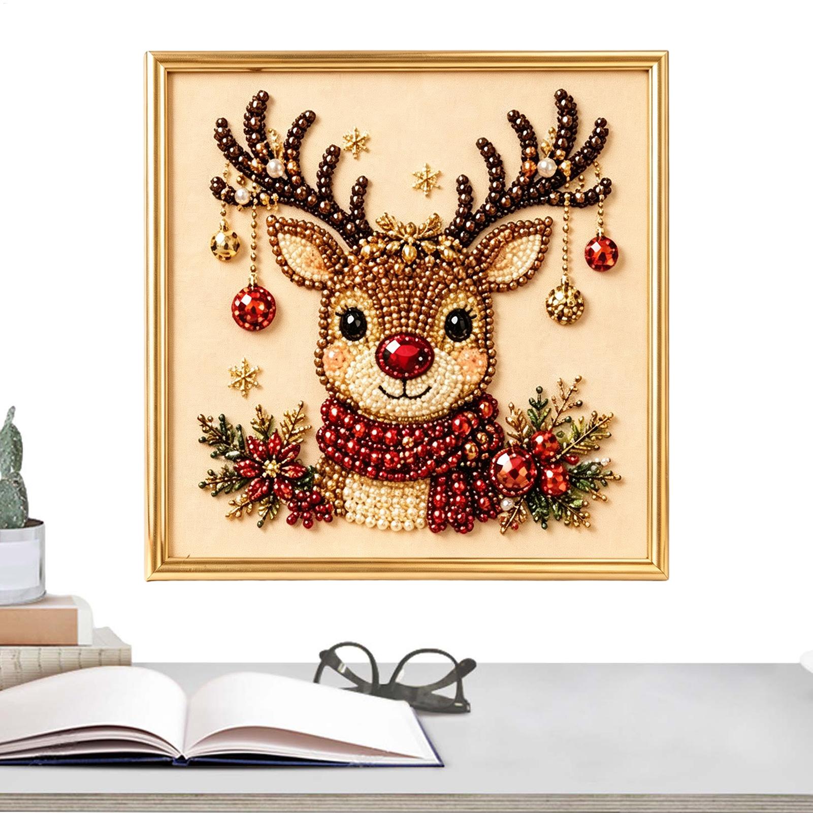 パールペイントキットクリスマス手作り装飾フレーム壁アートパー - Art And Craft Studio のレビューと価格