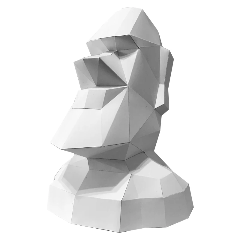 イースターアイランド3Dペーパークラフト、ホーム折り紙アート - Art Craft Easter のレビューと価格