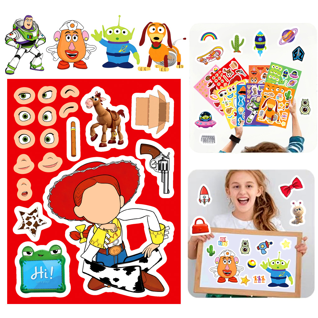 トイ・ストーリー5 メイク・ア・フェイス・ステッカー カート - Art Craft Store のレビューと価格
