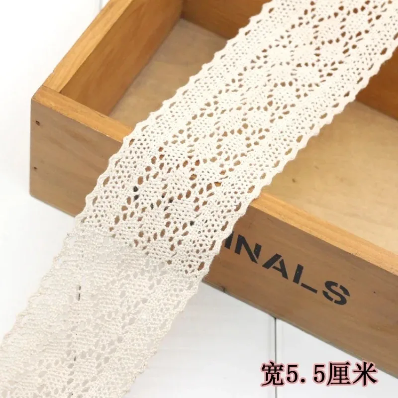 アイボリーホワイトコットンレーストリムリボン DIY 刺繍縫 - Art Craft Girl のレビューと価格