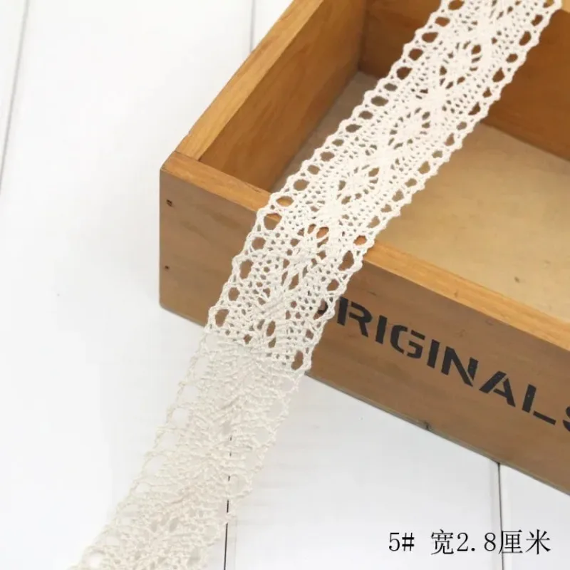 アイボリーホワイトコットンレーストリムリボン DIY 刺繍縫 - Art Craft Girl のレビューと価格