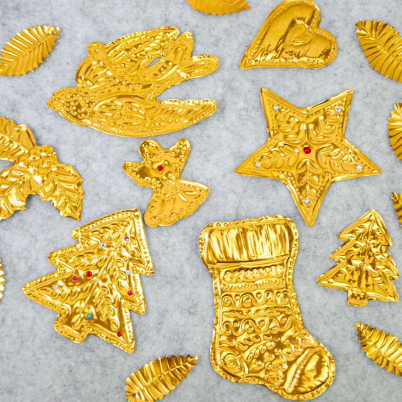 DIY金箔アートレリーフクリスマスデコレーション金銀装飾ペン - Art Craft With Paper のレビューと価格