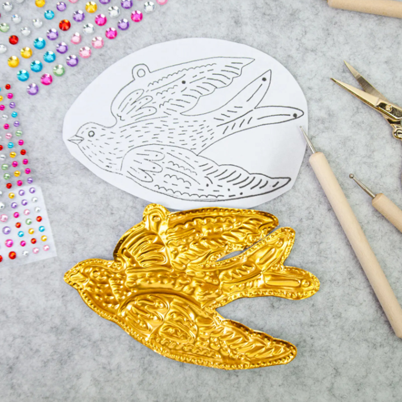 DIY金箔アートレリーフクリスマスデコレーション金銀装飾ペン - Art Craft With Paper のレビューと価格