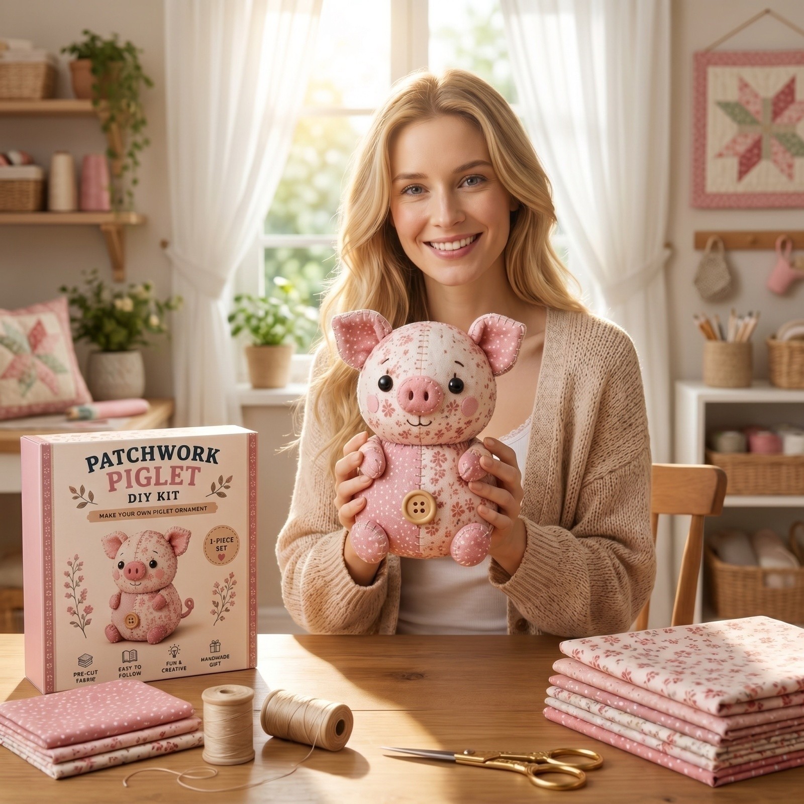 キッズウッドランドアニマルズソーイングキット、パターンとアー - Art Craft Earth Day のレビューと価格