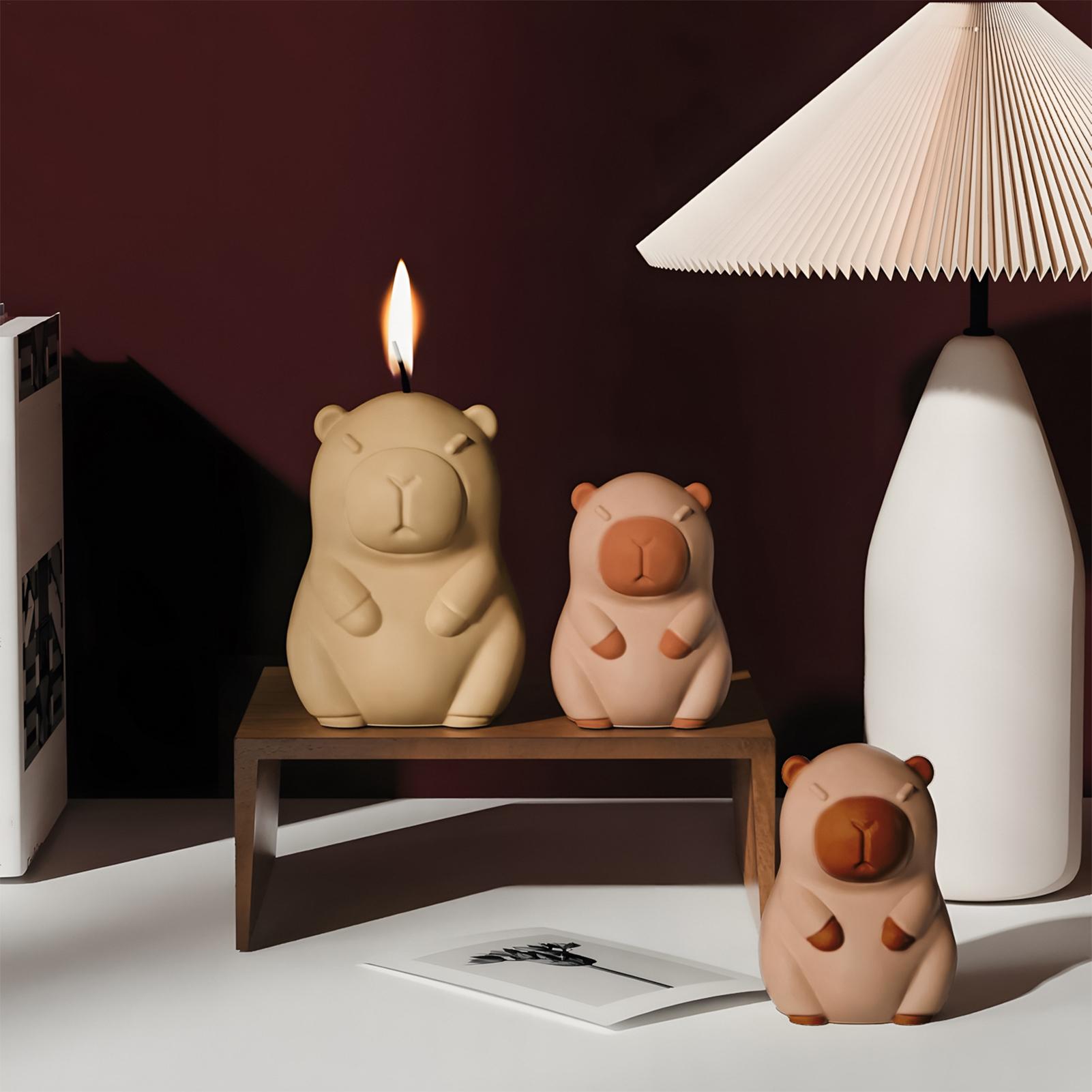 かわいいシリコンモールド 3D カピバラ樹脂モールド ノンス - Art Craft With Ice Cream Stick のレビューと価格
