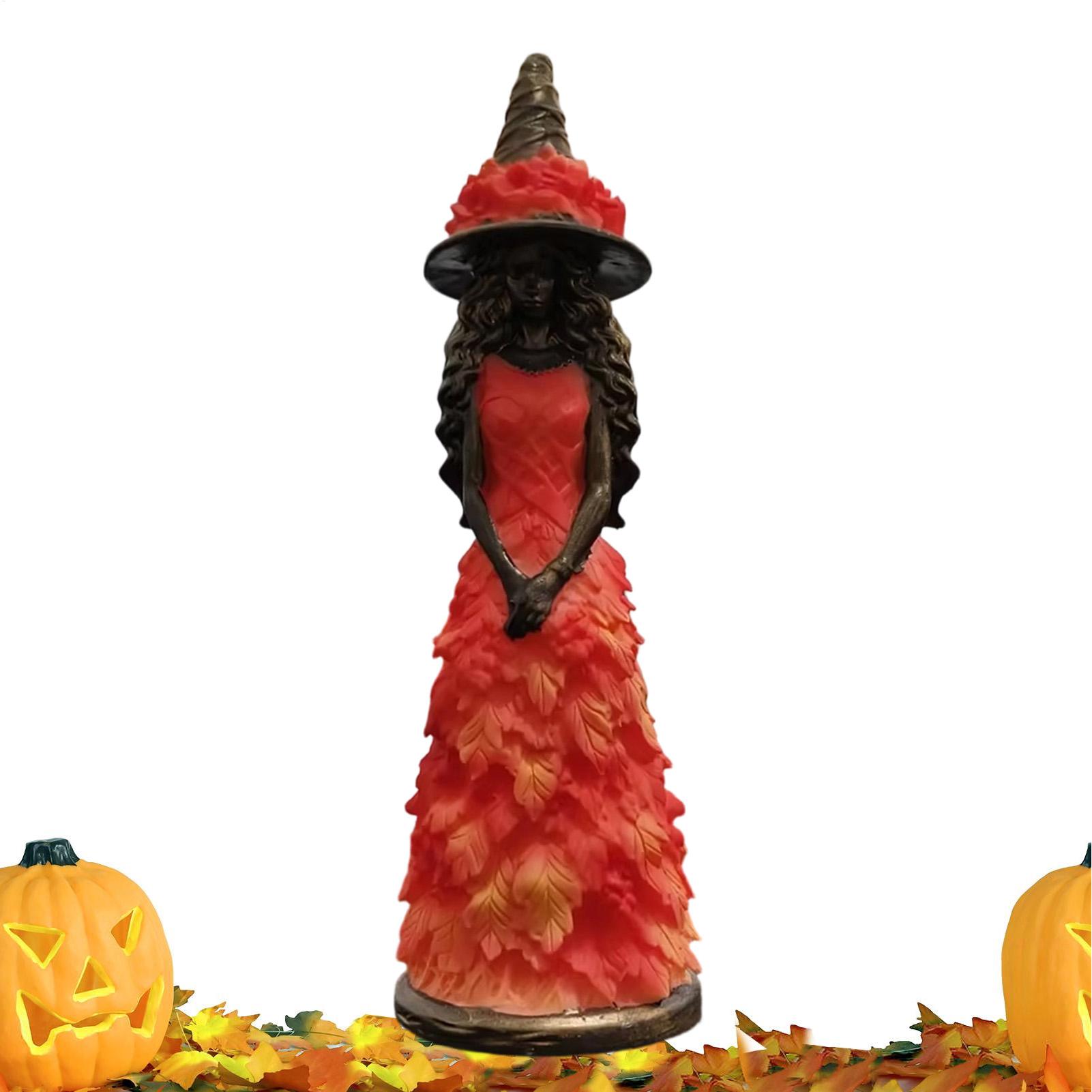 魔女の像 ハロウィン ゴシック ハーベスト デスクデコレーシ - Art And Craft Autumn のレビューと価格