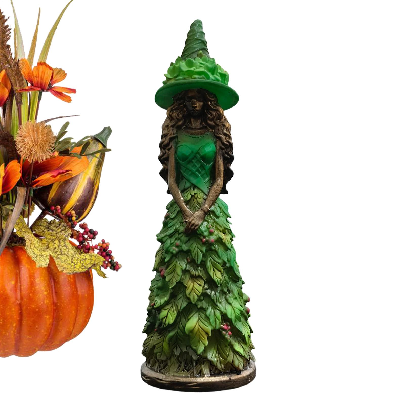 魔女の像 ハロウィン ゴシック ハーベスト デスクデコレーシ - Art And Craft Autumn のレビューと価格