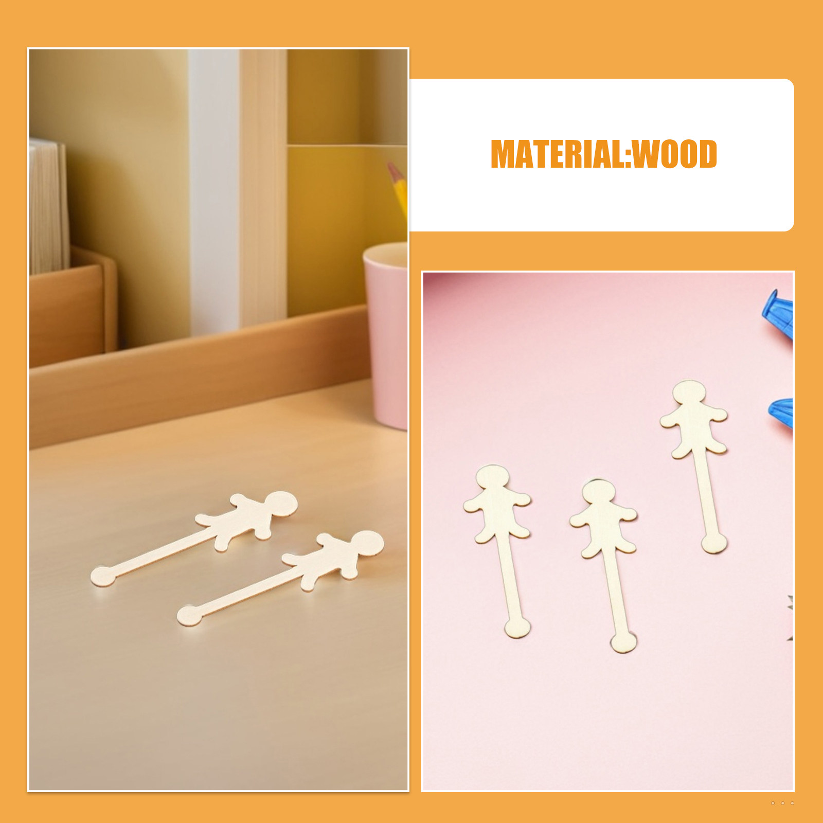 100本入り 木製アイスクリームスティック 木製クラフトステ - Art Craft With Ice Cream Stick のレビューと価格