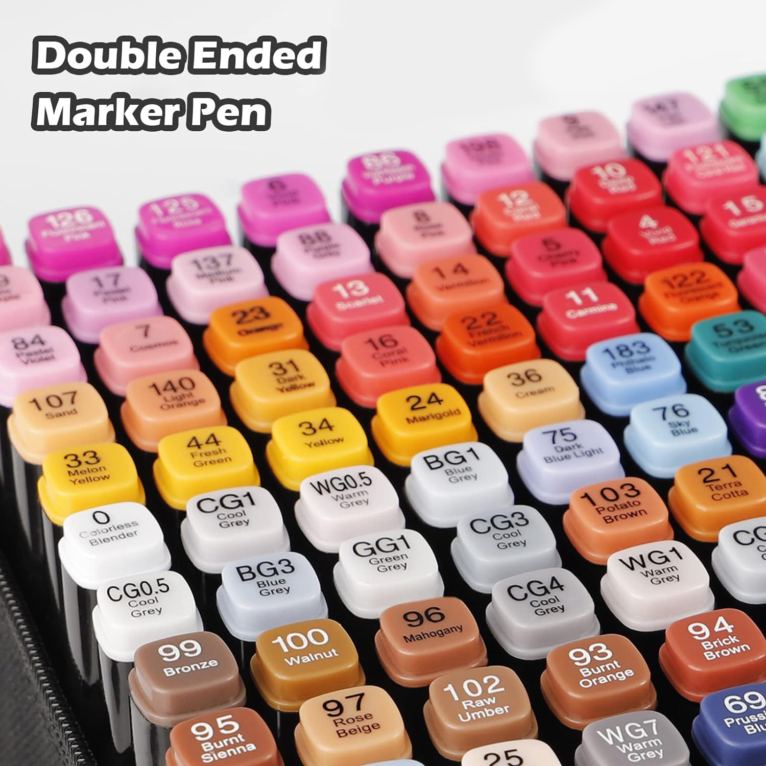 24/36/48/60/80/120/168 色ダブルチップ - Illustration Marker Set のレビューと価格