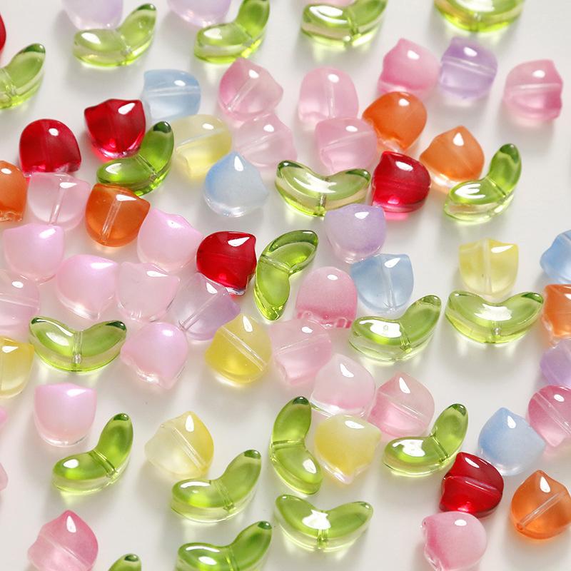 ランプワークフラワービーズ 30個入り マルチカラーガラスビ - The Art And Craft Of Jewelry のレビューと価格