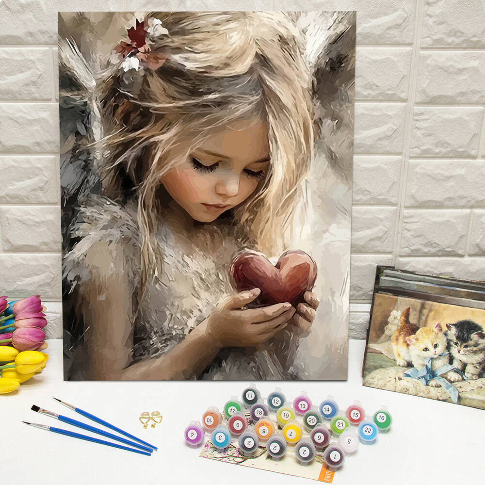 数字による油絵山の風景 DIY デジタル絵画家の木の風景写真 - Art Craft Number のレビューと価格