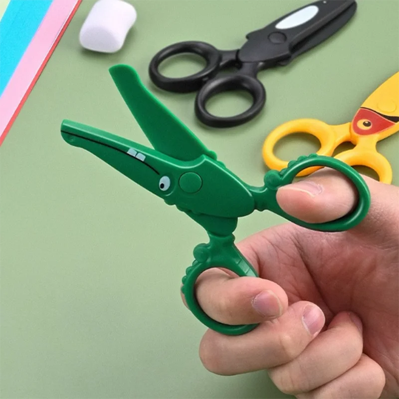 子供手作りDIYかわいい幼児用トレーニングはさみ子供安全幼児 - Art Craft For Preschool のレビューと価格