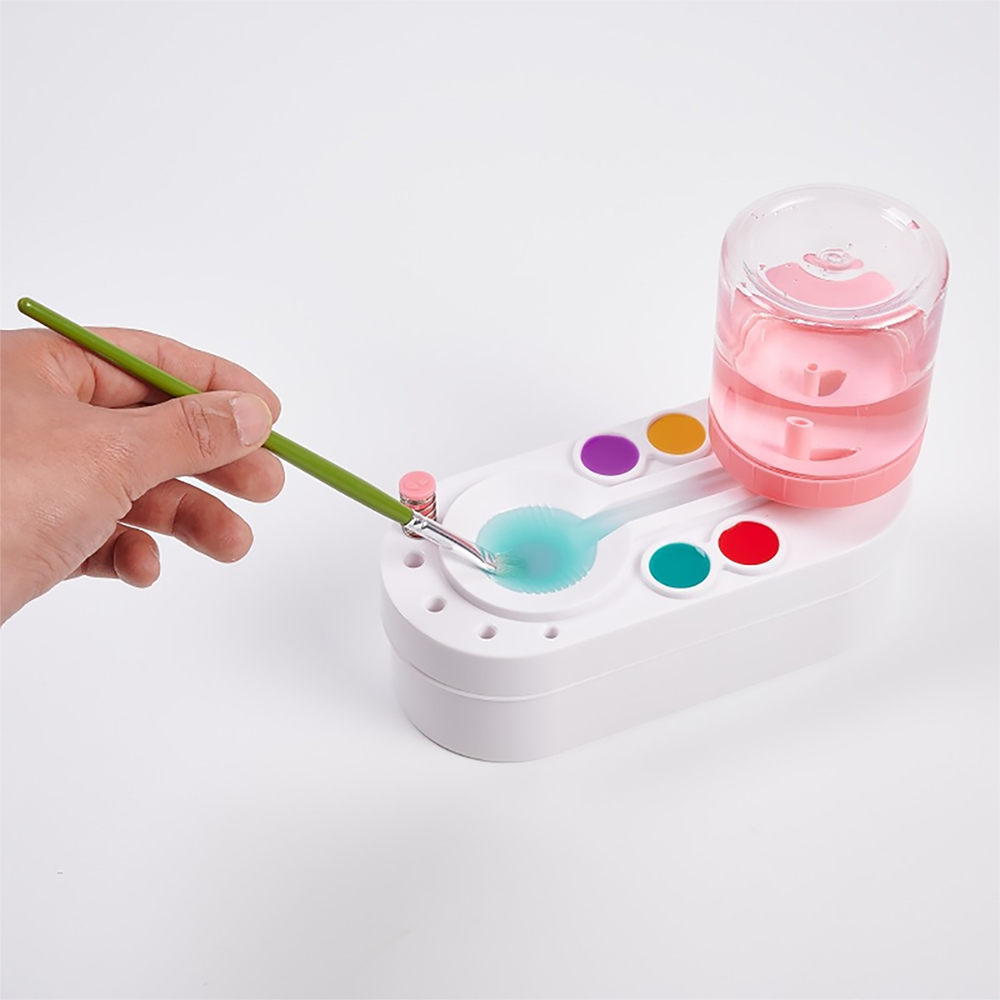 排水ボタン付きペイントブラシ,水彩絵の具,ガッシュ,水洗い機 - Watercolor Brush Pen のレビューと価格