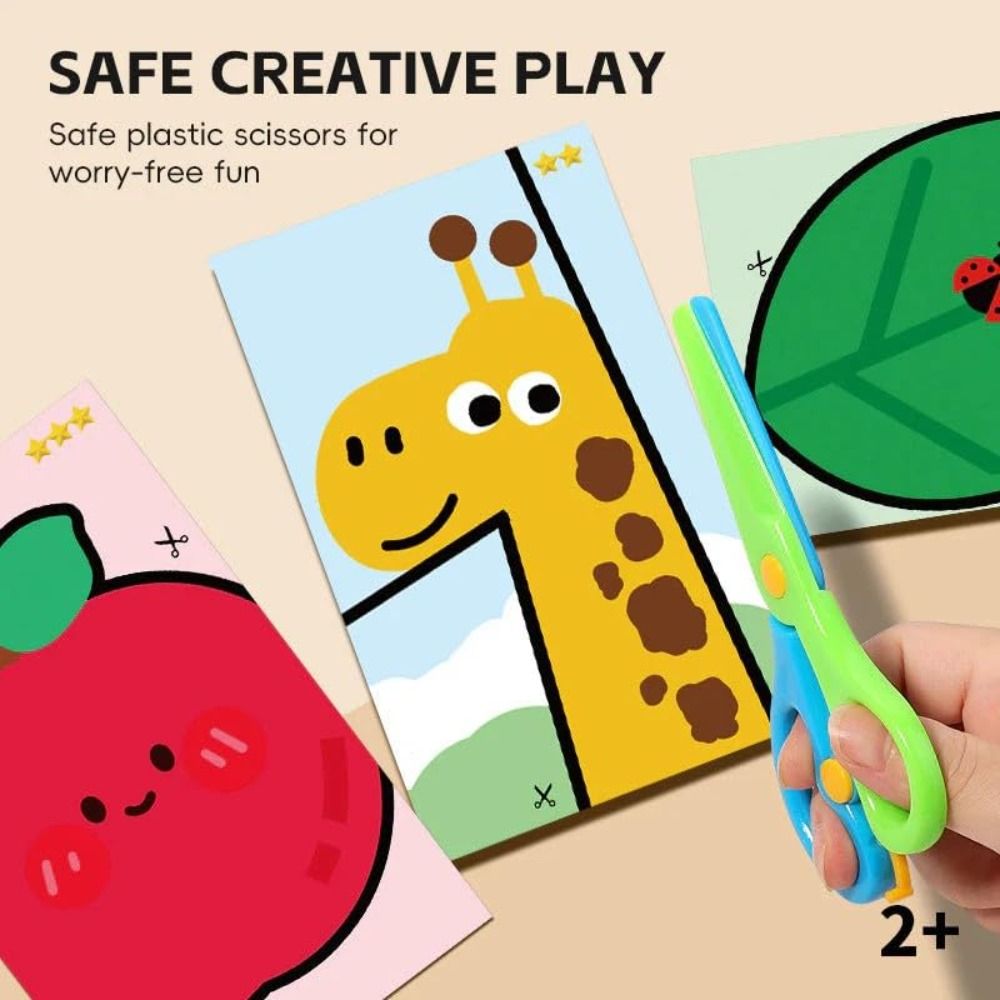 安全な子供用ペーパーカッティングキット、ツール開発アートクラ - Art Craft For Preschool のレビューと価格