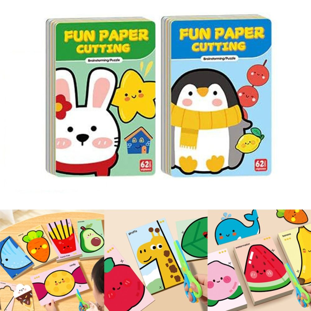 安全な子供用ペーパーカッティングキット、ツール開発アートクラ - Art Craft For Preschool のレビューと価格