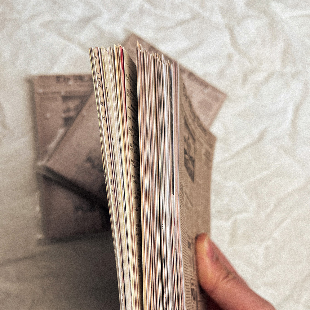 118枚入り ヴィンテージ古新聞クラフト紙パック レトロ旅行 - Art Craft Journals のレビューと価格