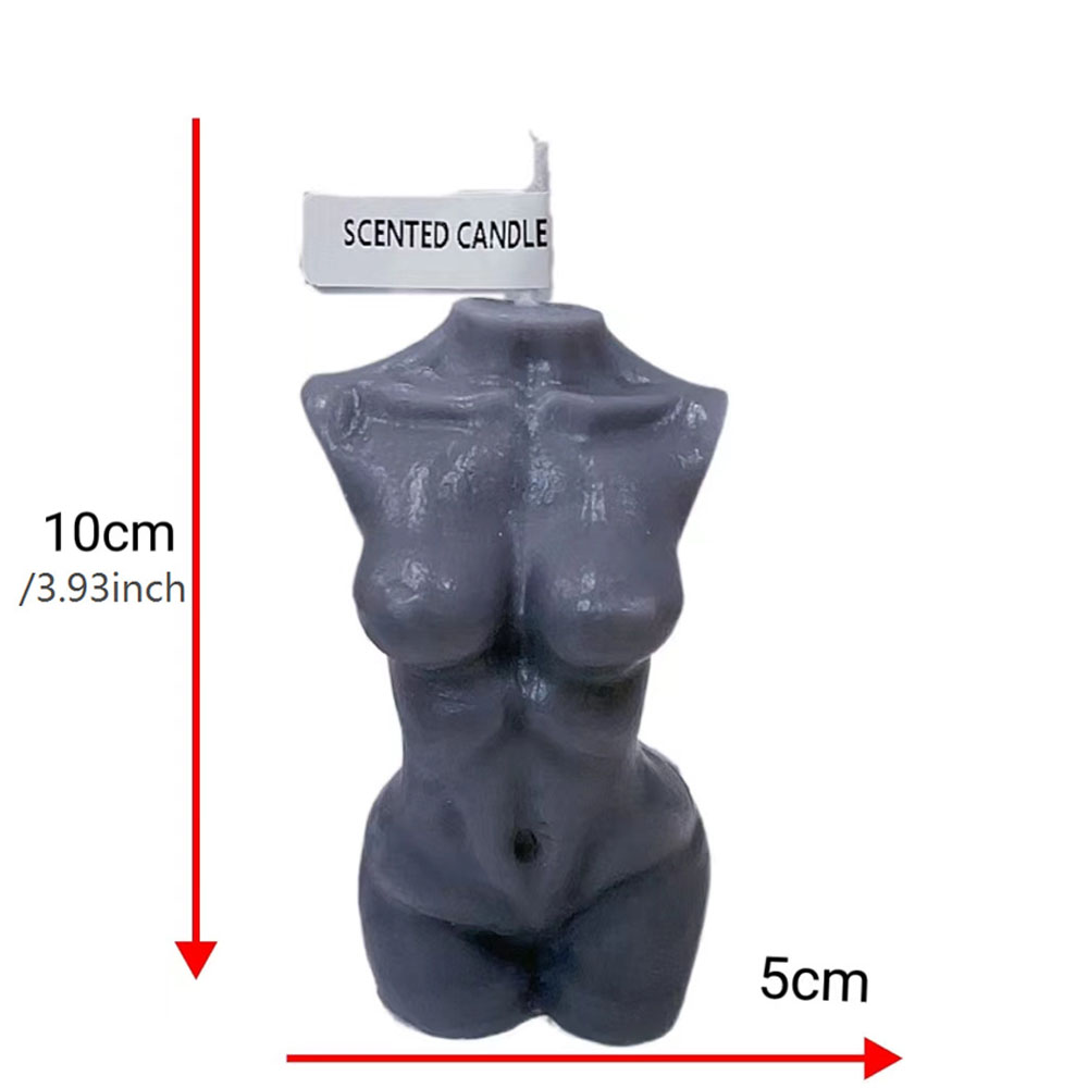 女性トルソー体型の香り付きキャンドル、家の装飾用 – 芸術的 - Candle Making Wax のレビューと価格