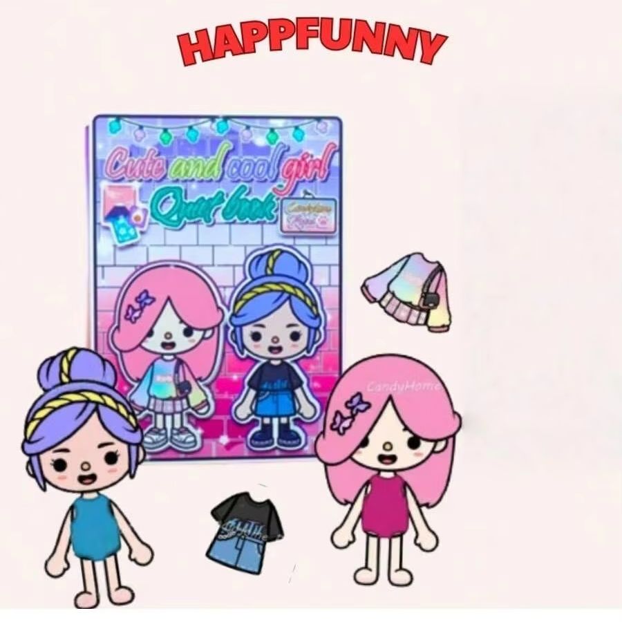 ペーパードールテーマDIYステッカークラフトキット、キュート - Art Craft For 3 Year Old のレビューと価格