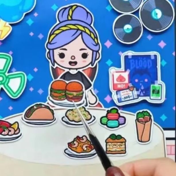 ペーパードールテーマDIYステッカークラフトキット、キュート - Art Craft For 3 Year Old のレビューと価格