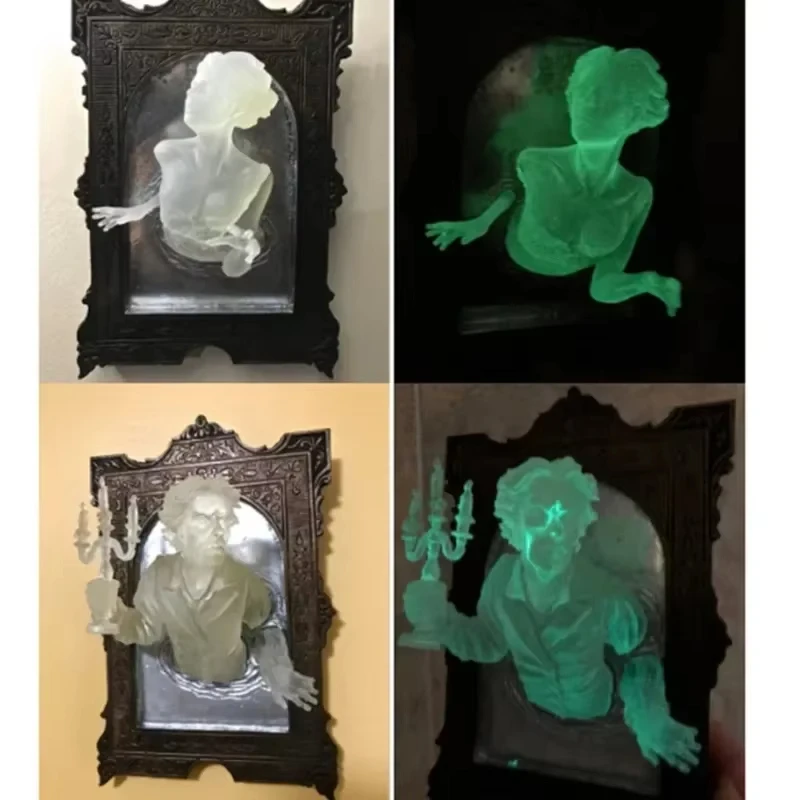 ゴシックデビルハンドウォールデコレーション、光るゴーストミラ - Art Craft Mirror のレビューと価格