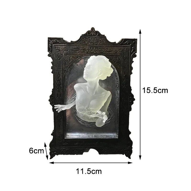 ゴシックデビルハンドウォールデコレーション、光るゴーストミラ - Art Craft Mirror のレビューと価格