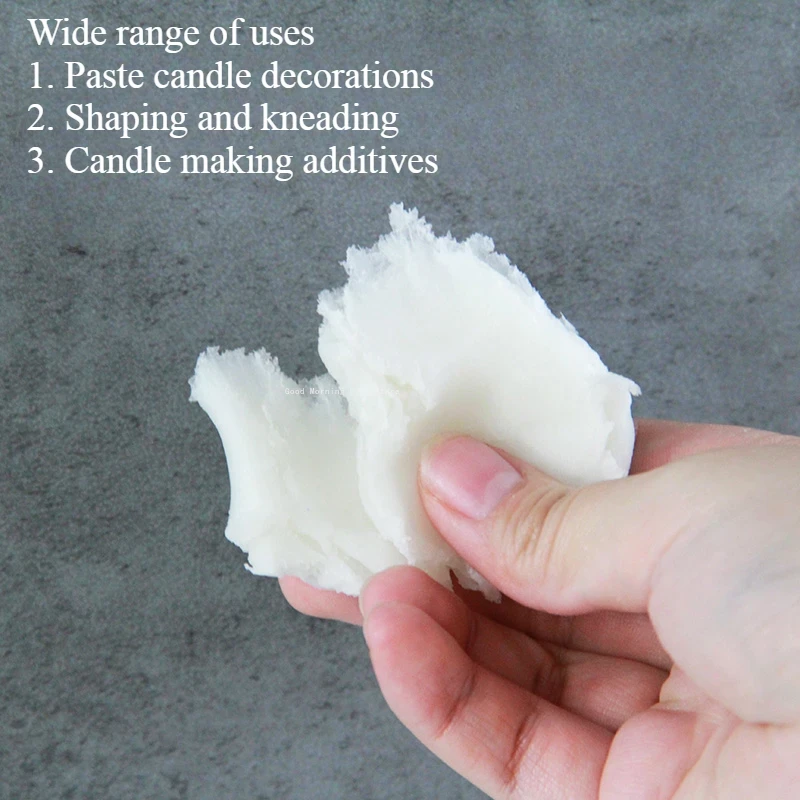 500 グラム微結晶ソフトワックス固体ブロック形状添加剤 D - Candle Making Wax のレビューと価格