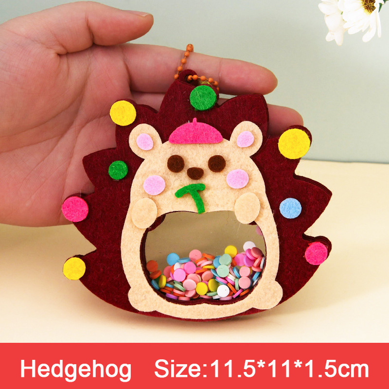 DIY動物シェイクペンダントアートクラフトキット 子供 男の - Art Craft For 3 Year Old のレビューと価格
