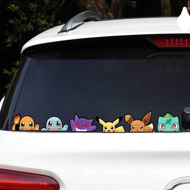 ポケモン自己粘着カーステッカー 防水 トレンド クラフト ユ - Art Craft Store のレビューと価格