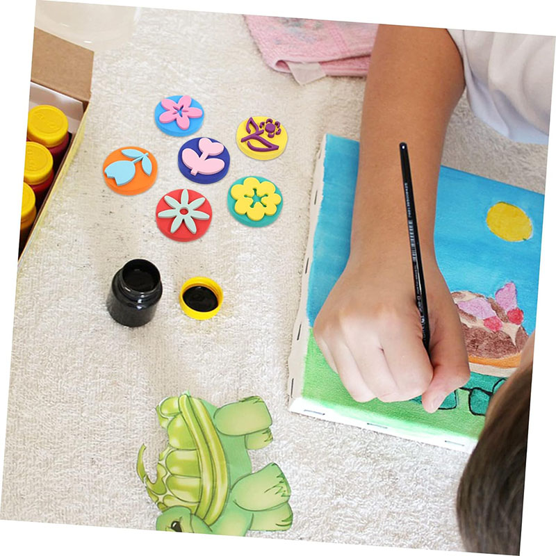 ペイント用フォームスタンプ、かわいい動物の笑顔の顔のペイント - Art Craft For 3 Year Old のレビューと価格